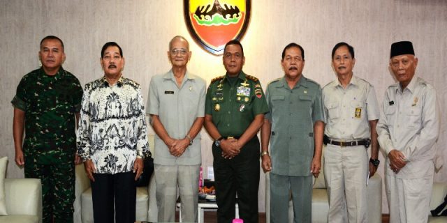 Pangdam l/BB Terima Audensi PPAD Provsu Pangdam l/BB Terima Audensi PPAD Provsu