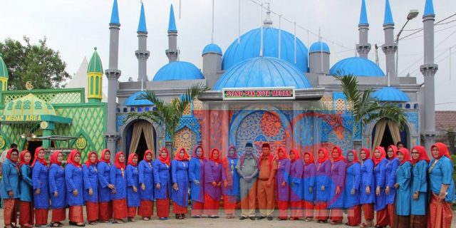 Puluhan Ribu Warga Hadiri Pawai Ta’aruf  MTQN di Medan Tuntungan