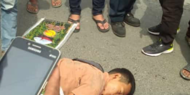 Bersenggolan Dengan Truk M Rifkey Tewas Di Tempat