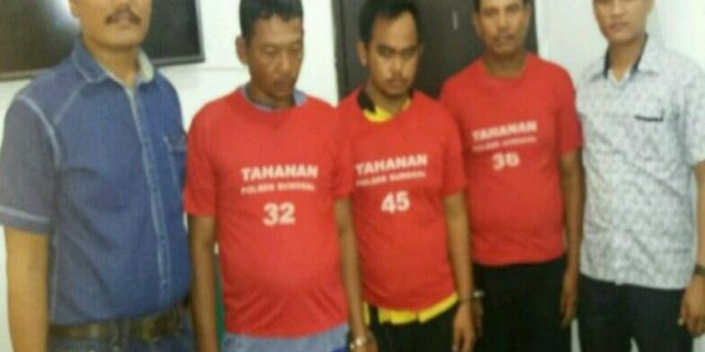 Tiga Pencuri Meteran Listrik “Digulung” Polsek Sunggal