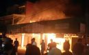 Sijago Merah Berulah, 3 Ruko di Gunungsitoli Hangus Terbakar