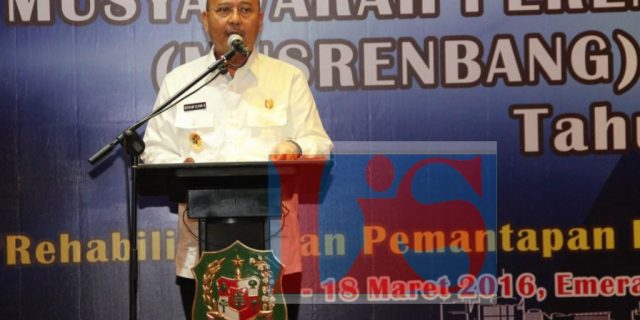 Eldin Buka Musrenbang RKPD  Kota Medan Tahun 2017