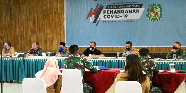 Pemko Medan Pertimbangkan PSBB dan Cluster Isolation Atasi Covid-19