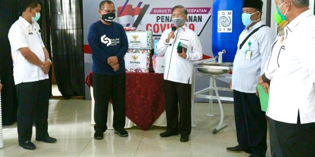 Pemko Medan Kembali Terima Bantuan dari IOM dan Baznas