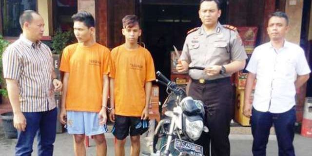 Pelaku Pembegal Polisi Ditangkap Polsek Medan Kota