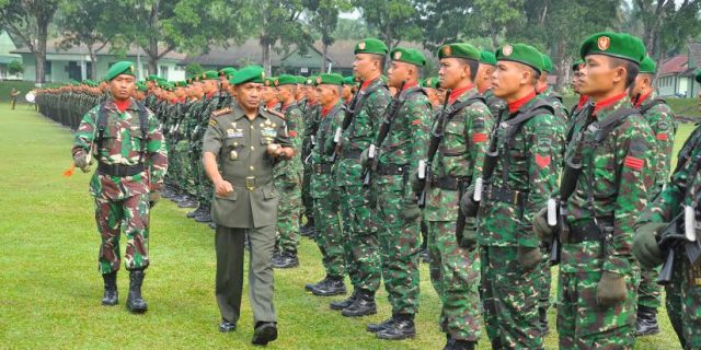 Dadrindam I/BB Pimpin Upacara Pendidkana Pemebentukan Bintara TNI AD