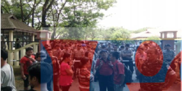 Ratusan Massa dari AMN Desak Kapolri dan Kapoldasu Copot Kapolres Nias