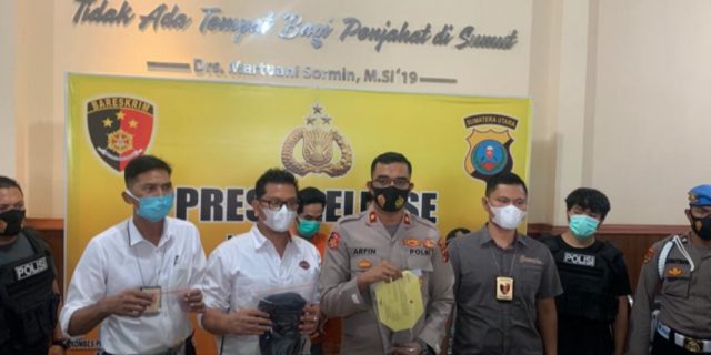 2 Pelaku Spesialis Curanmor di Kota Medan Ditembak Polsek Patumbak