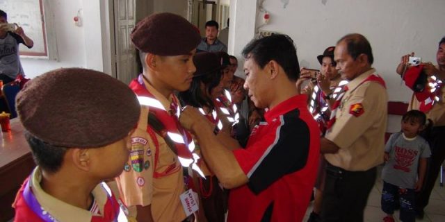 Ingati Terima Kedatangan Anggota Jambore Nasional Utusan dari Kabupaten Nias Utara