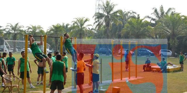Perwira Jajaran Korem 022/PT Ikuti Samapta Periodik