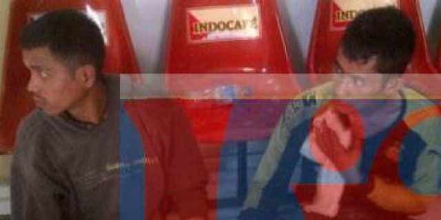 Mencuri Besi Coran Jembatan Milik PT. KAI, Dua Pemuda Ini Gol