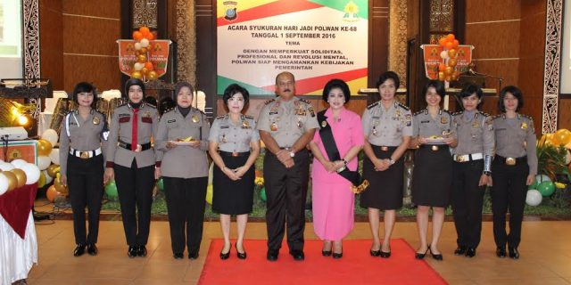 Poldasu Gelar Acara Syukuran HUT Polwan ke 68