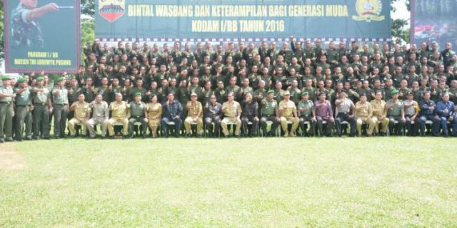 Pangdam I/BB Buka Pelatihan Mental dan Wawasan Kebangsaan Pangdam I/BB Buka Pelatihan Mental dan Wawasan Kebangsaan
