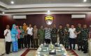 KASDAM I/BB TERIMA AUDIENSI PANITIA PELAKSANA MUBES KE-X MABMI TAHUN 2015