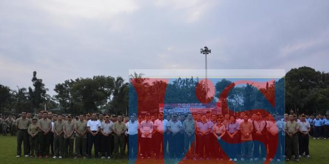Kodam l/BB Gelar Olahraga Bersama