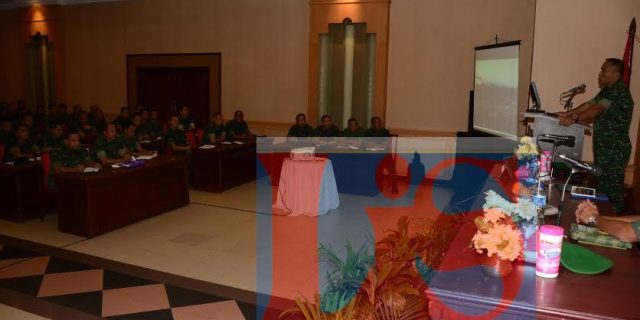 Pangdam I/BB Buka Rakernis Bidang Teritorial Kodam I/BB Tahun 2016