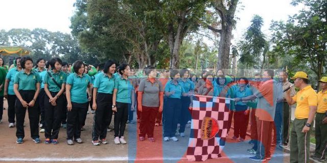 Ulang Tahun Kowad Ke-54, Pangdam I/BB Laksanakan Kegiatan Gerak Jalan Santai