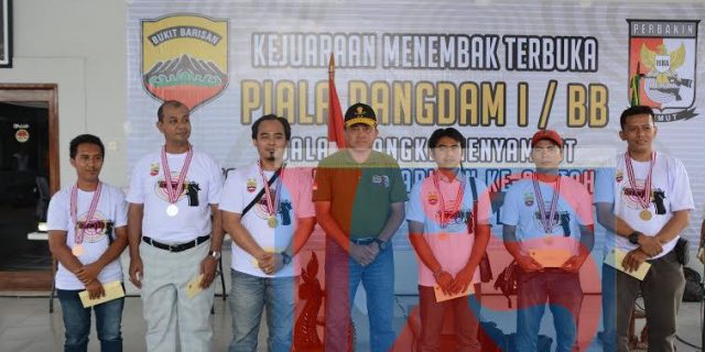 Pangdam I/BB Buka Acara Lomba Tembak