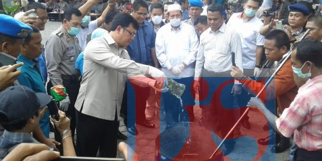 Ditresnarkoba Poldasu Musnahkan Sabu 10 Kg