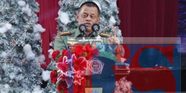 Panglima TNI Kutip Injil Matius Saat Perayaan Natal TNI