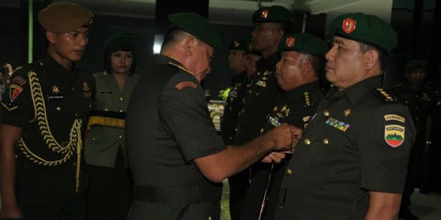 Pangdam I/BB Pimpin Sertijab Irdam dan Asops Kodam I/BB