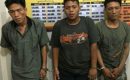 Mencuri Dirumah Polisi, Tiga Lelaki Ini Ditangkap
