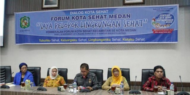 Pemko Medan Gelar Dilaog Kota Sehat Pemko Medan Gelar Dilaog Kota Sehat