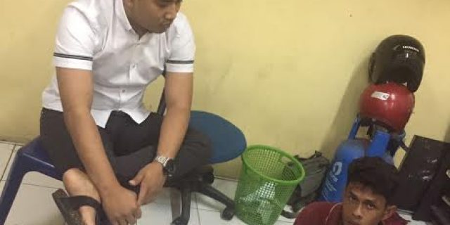Darma Pencuri Laptop Ditangkap Polsek Medan Timur