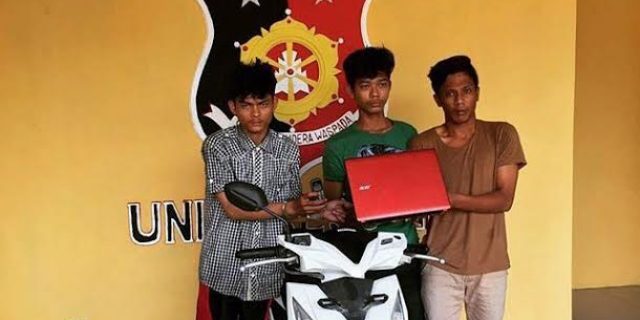3 Penjambret Mahasiswi Cantik Diringkus Polsek Helvetia