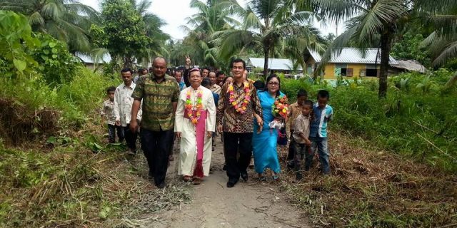 Wakil Bupati Nias Utara Hadiri Peresmian Gereja Katolik