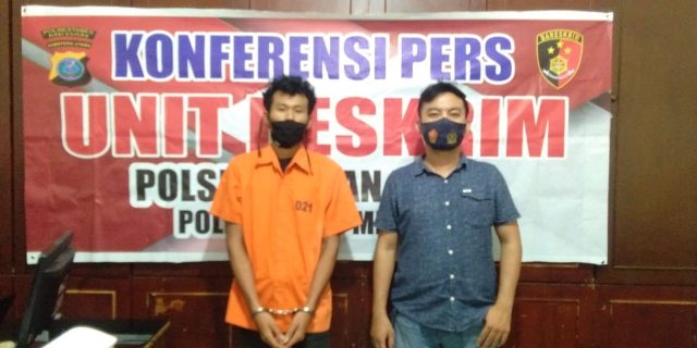 Polsek Medan Baru Tangkap Pembawa Sabu