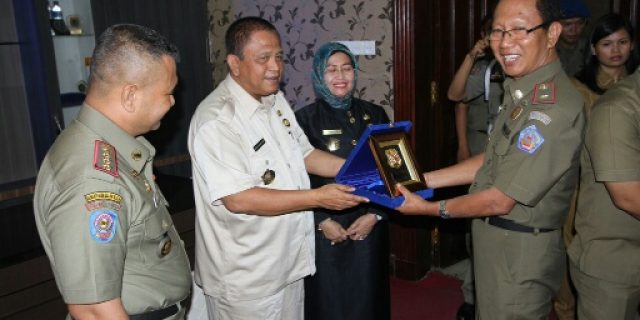 Satpol PP Provinsi Bali Belajar di Pemko Medan