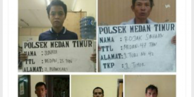 10 Preman Jalanan Diamankan