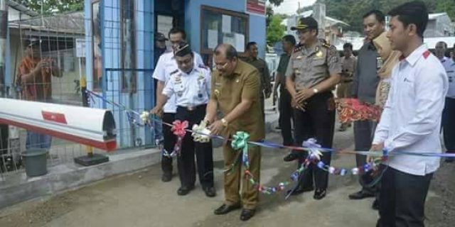 Walikota Gunungsitoli Hadiri Peresmian Implementasi Autogate System