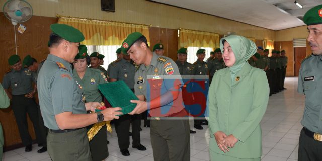 Danrem 022/PT Pimpin KORPS RAPORT Kasi Intel  Korem 022/PT